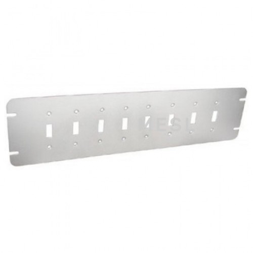 8 GANG TOGGLE BOX C/W SURFACE COVER