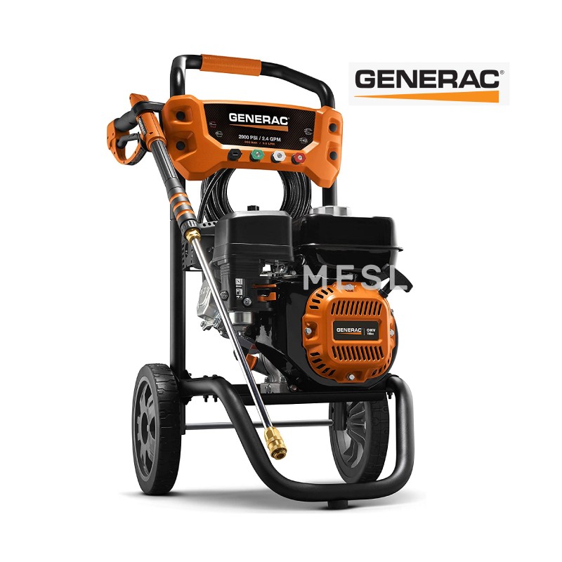 Generac 8874 2900 PSI 2.4 GPM Pressure Washer, Orange, Black