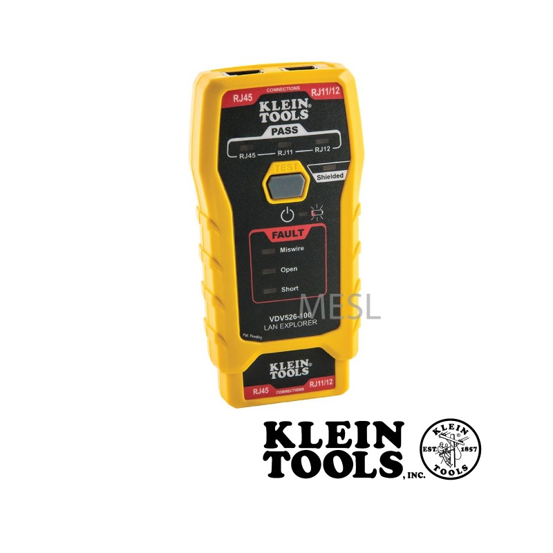 Network Cable Tester, LAN Explorer® Data Cable Tester with Remote