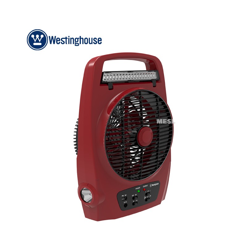 Rechargeable Fan Red