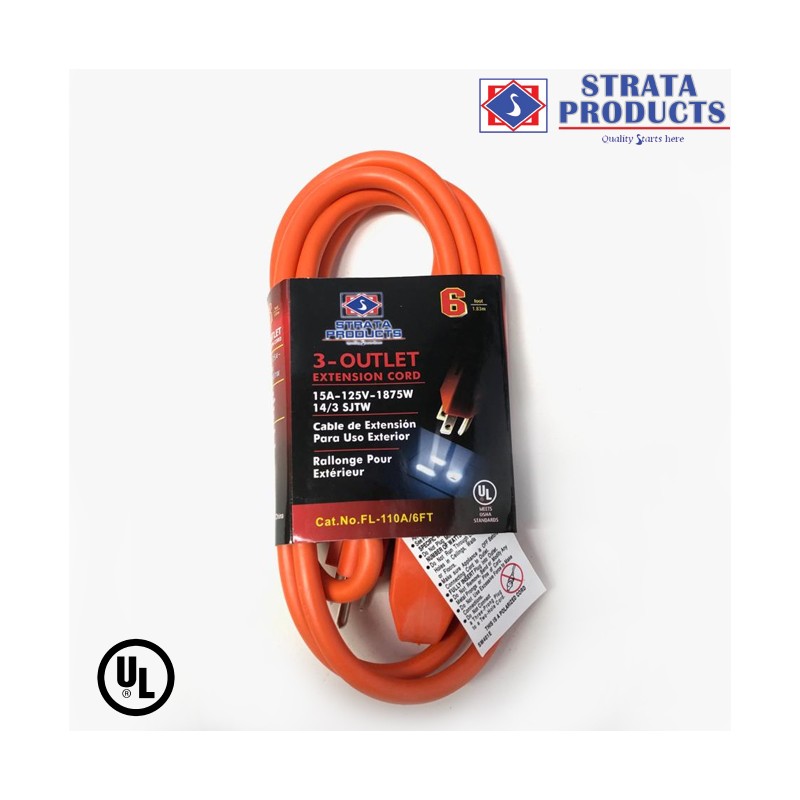 6 FEET EXTENSION CORD Modern Electrical Supplies Ltd   6 Feet Extension Cord 