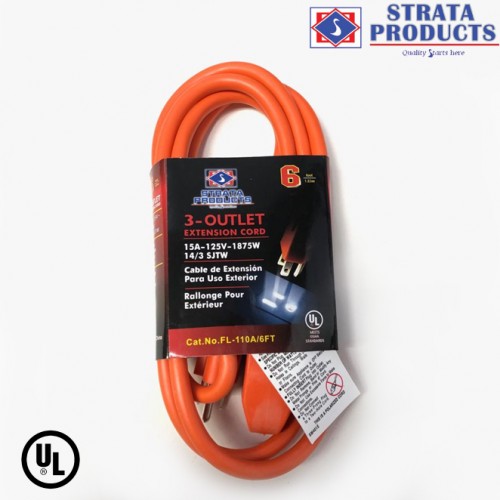 6 FEET EXTENSION CORD