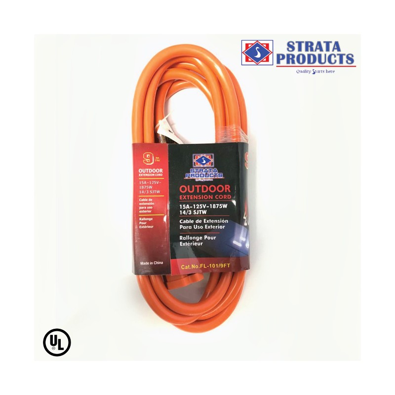 9 FEET EXTENSION CORD Modern Electrical Supplies Ltd