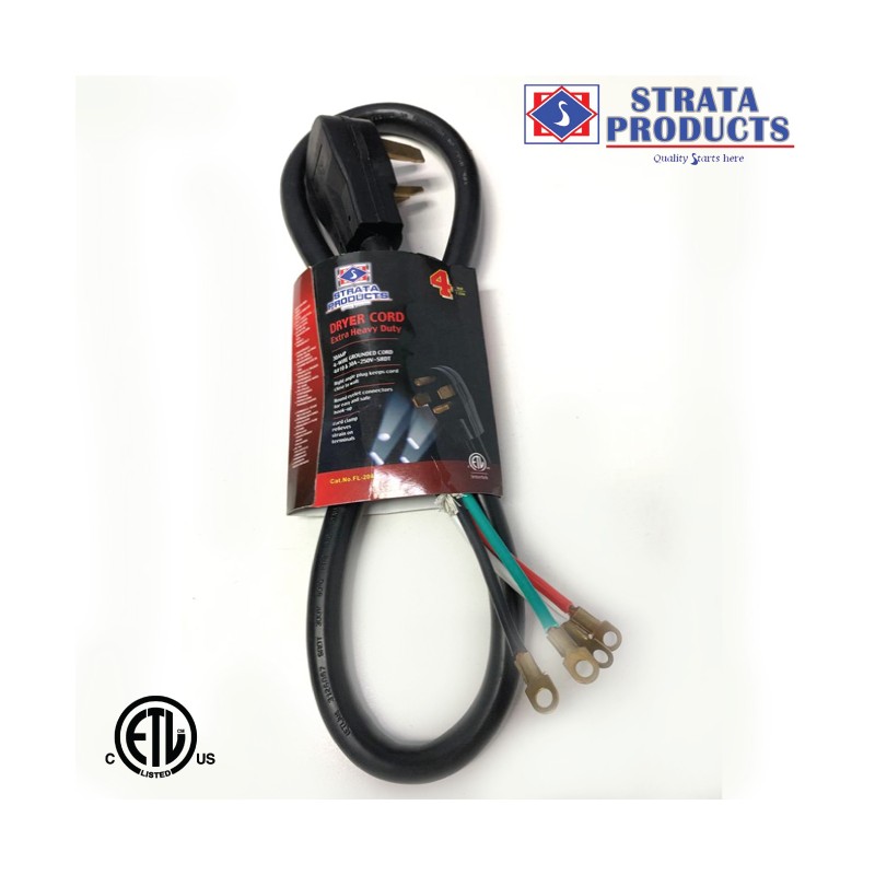 DRYER CORD 4 FEET EXTENSION CORD