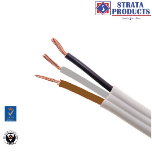 3 CORE FLAT CABLE 16mm