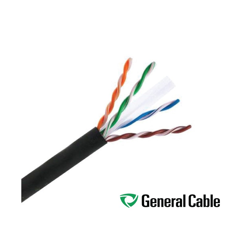 CAT 6 E OUTDOOR CABLE 4 PAIR 24AWG