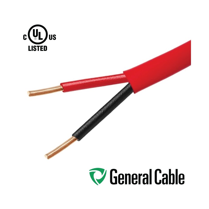 2 CORE 18AWG UNSHEILDED
