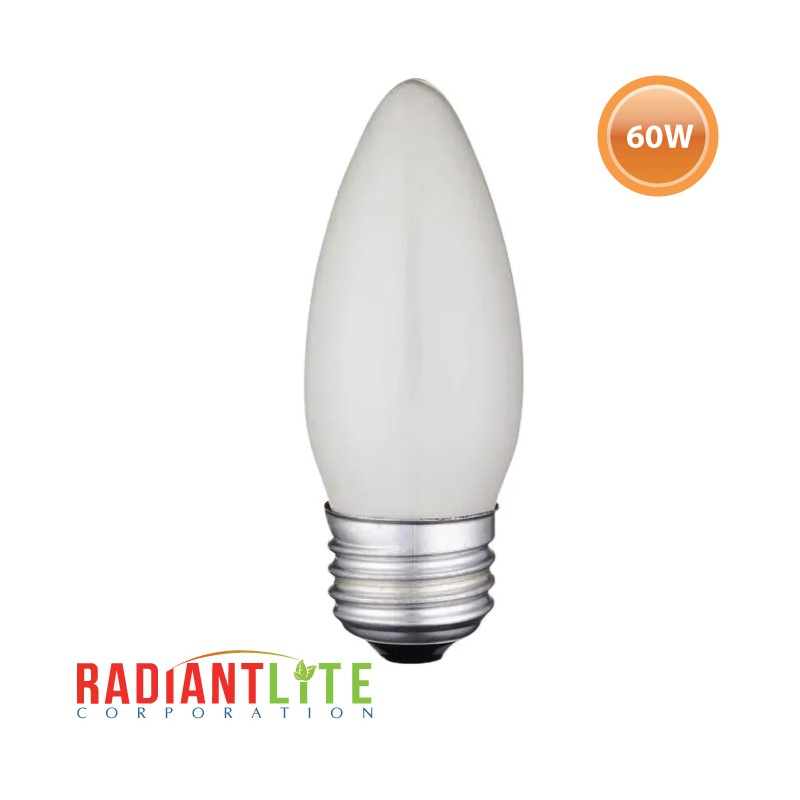 60W E27 C35 Modern Electrical Supplies Ltd