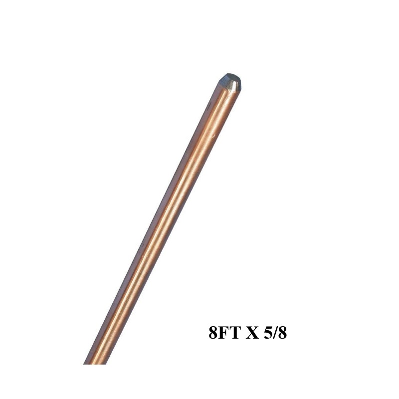 8FTX5/8 Copper Bonded Rods