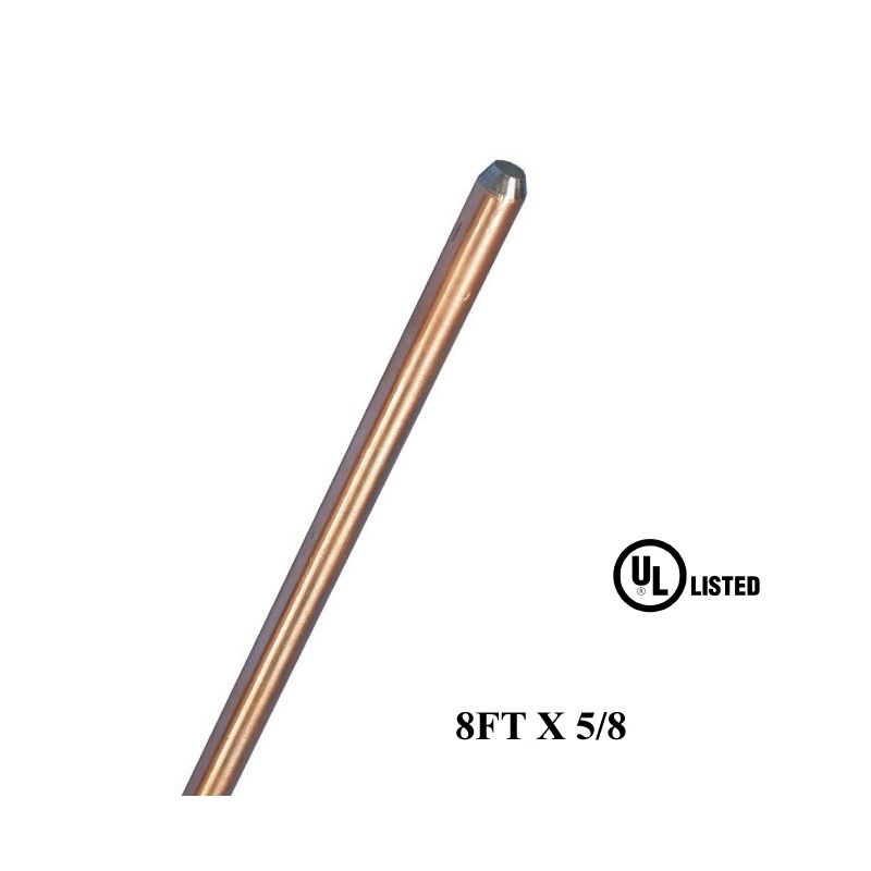 8FTX5/8 Copper Bonded Rods