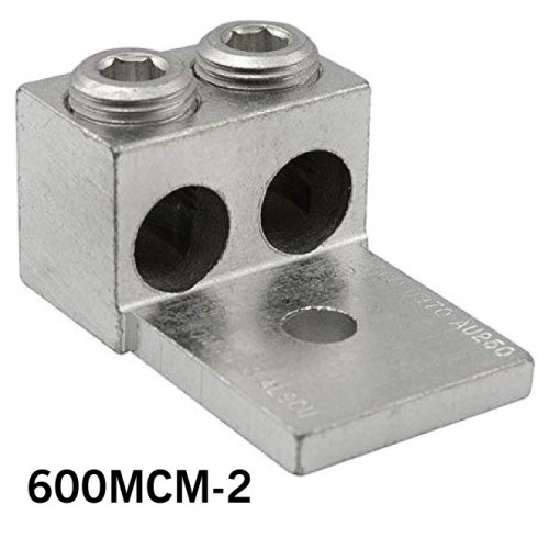 Two Conductor - One Hole Mount 600MCM-2