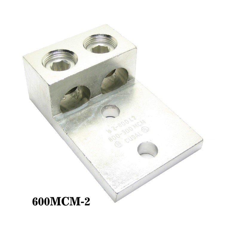 Two Conductor - Two Hole Mount 600MCM-2
