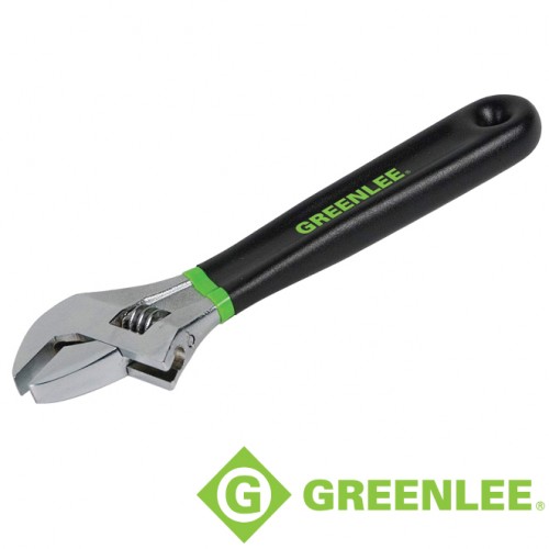 8" Adjustable Wrench with Dipped Handle