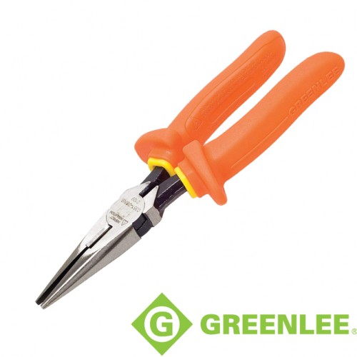 8IN MOLDED INSULATED LONG NOSE PLIERS