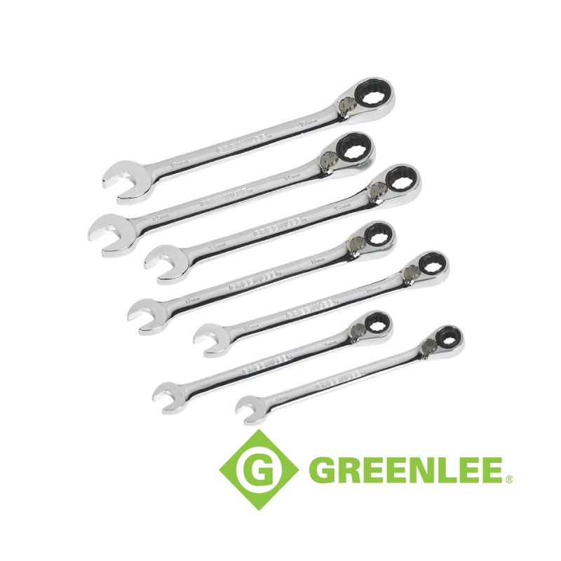 7PC RATCHETING WRENCH SET
