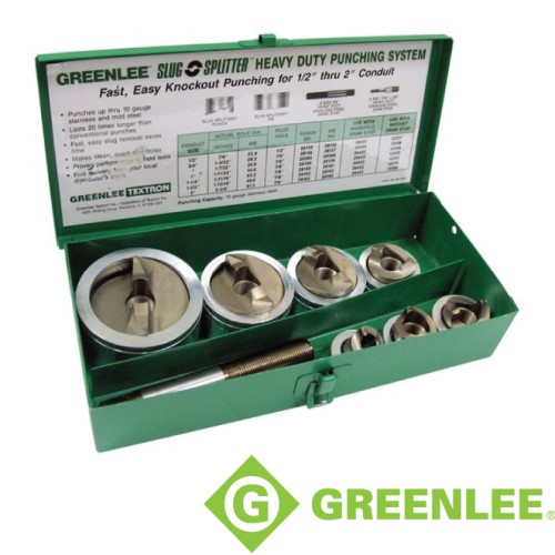 HYDRAULIC KNOCKOUT PUNCH SET Modern Electrical Supplies Ltd