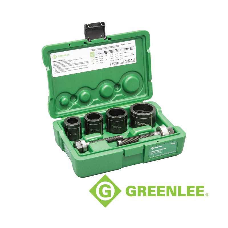 1/2IN 1 1/4IN KNOCKOUT PUNCH SET Modern Electrical Supplies Ltd