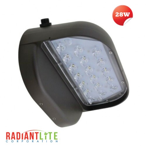 LED HALF OVAL WALL PACK 28W