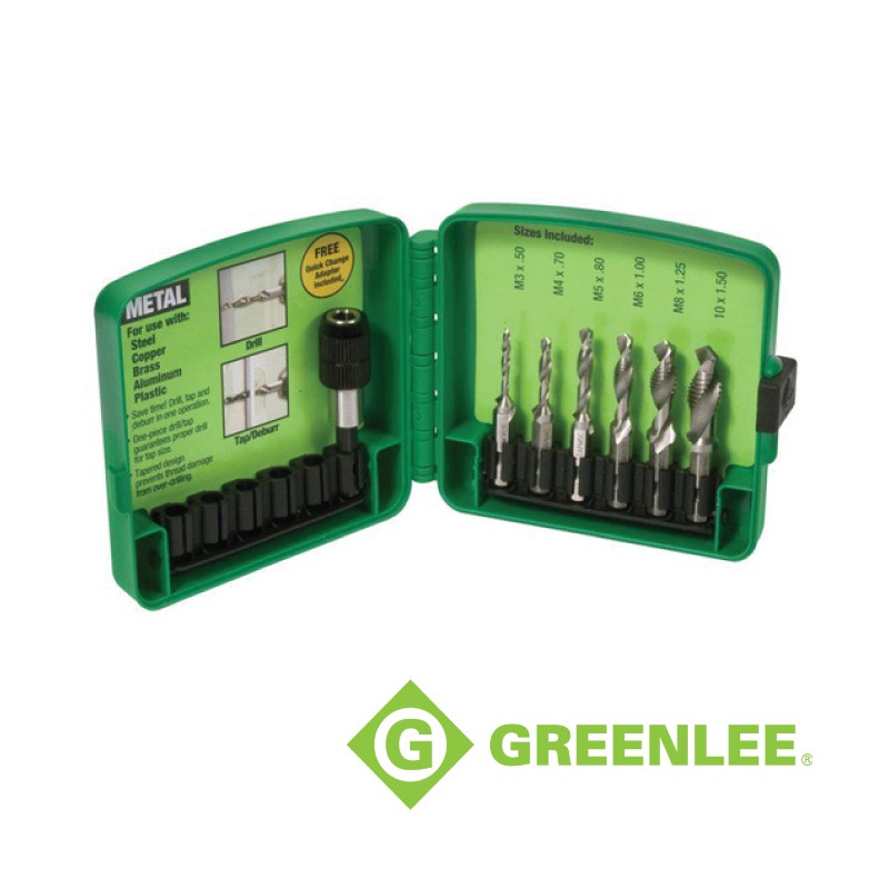 DRILL/TAP KIT M3M10 METRIC 6PC Modern Electrical Supplies Ltd