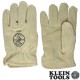 COW HIDE LINED DRIVER'S GLOVES X-LARGE