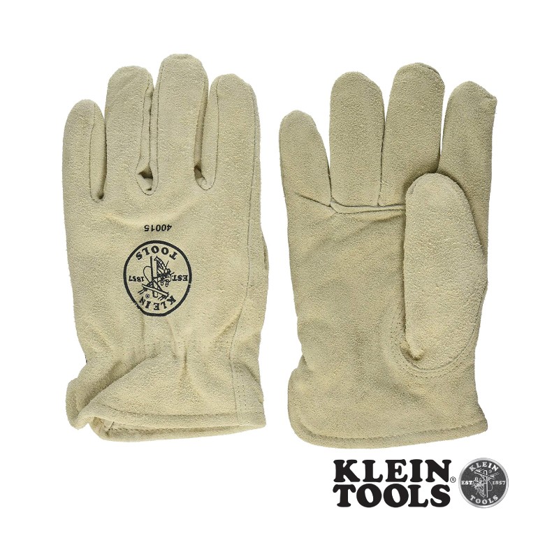COW HIDE LINED DRIVER'S GLOVES X-LARGE