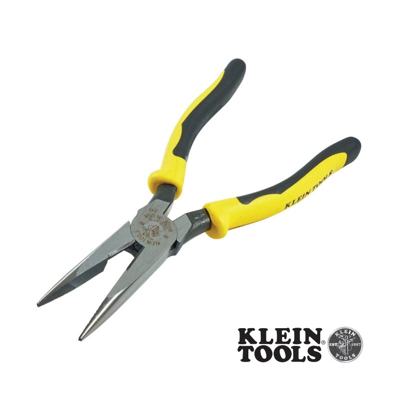 8IN H/D LONG NOSE SIDE CUTTING PLIERS