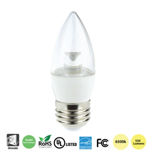 Candle Lamps E26 (6500K)