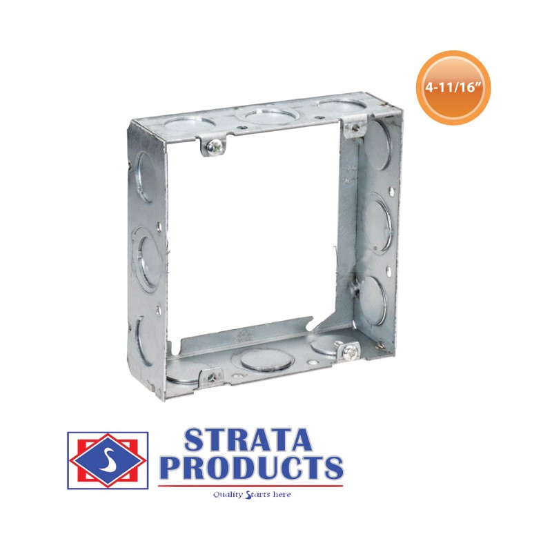 411/16" EMT EXTENSION BOX Modern Electrical Supplies Ltd