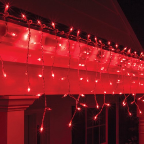 M5 LED ICICLE LIGHT RED COLOR