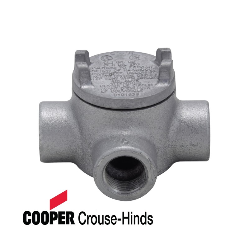 CROUSEHINDS SERIES CONDULET GUA CONDUIT OUTLET BOX WITH COVER Modern