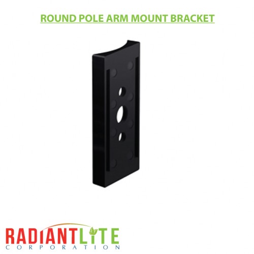 ROUND POLE ARM MOUNT BRACKET