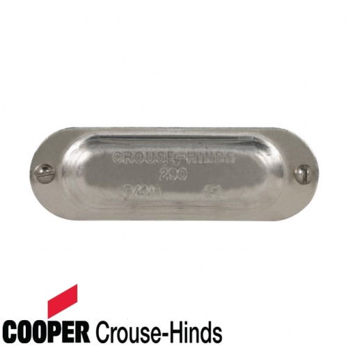 CROUSE-HINDS SERIES CONDULET MARK 9 COVER WITH INTEGRAL GASKET