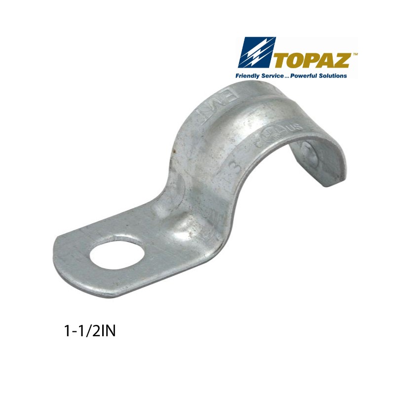 1-1/2" One Hole Snap On Type Strap