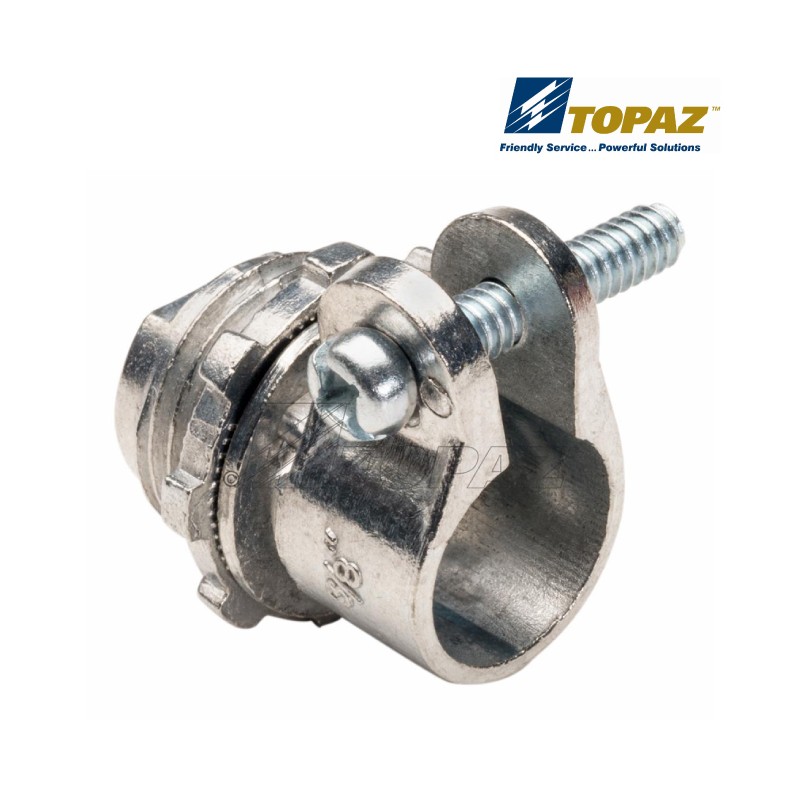 1" Straight Squeeze Type BXFlex Connector Modern Electrical Supplies Ltd