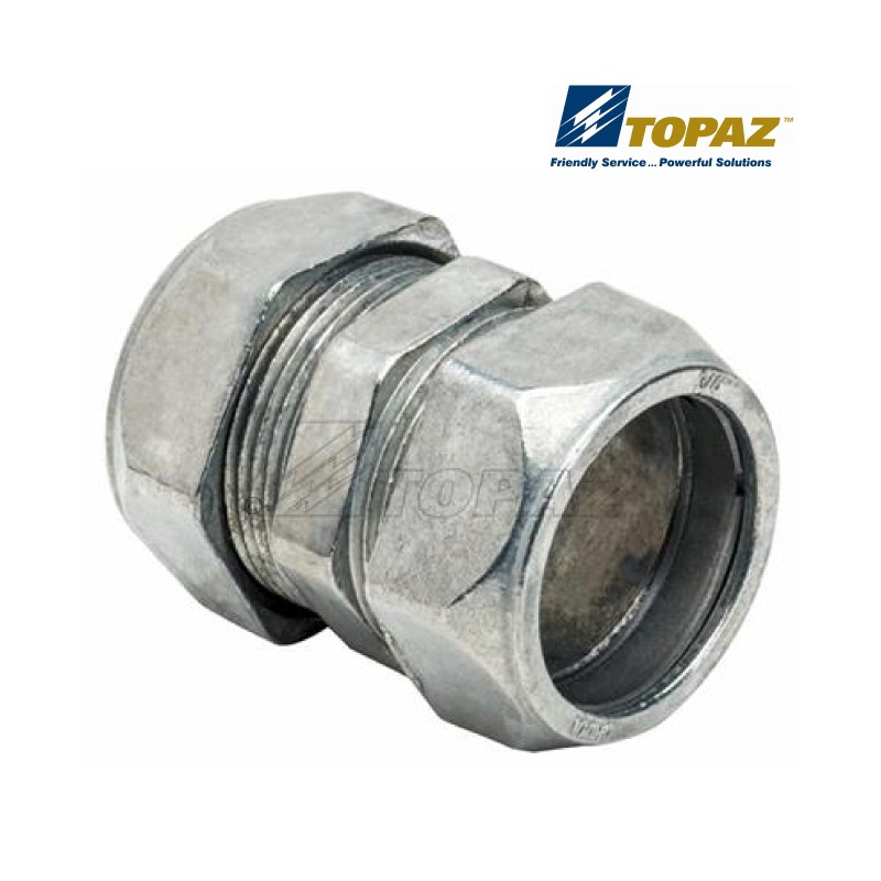 11/2" Zinc Die Cast Compression Type Coupling Modern Electrical