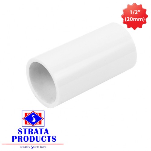 1/2" (20mm) PVC ELECTRICAL COUPLING