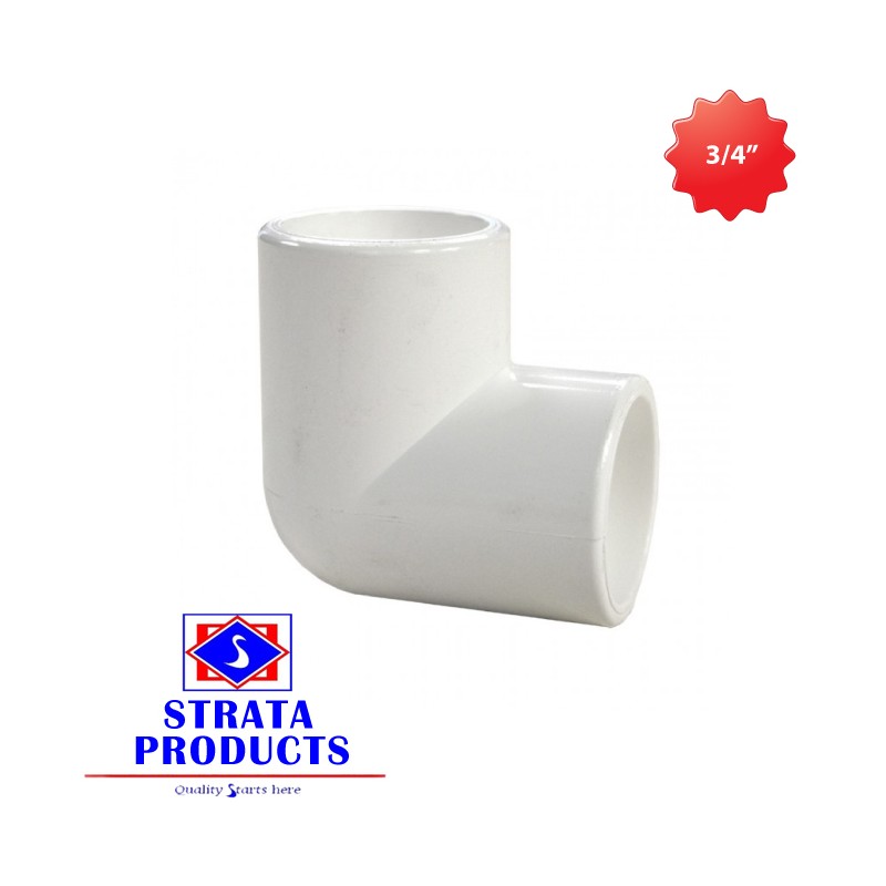 3/4" PVC 90 DEGREE ELECTRICAL SHORT BENDS
