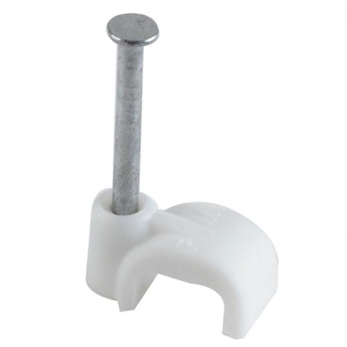 Tower 9.0mm Round Clips White
