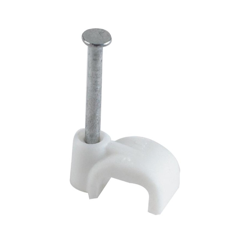 Tower 9.0mm Round Clips White