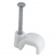 Tower 12mm Round Clips White