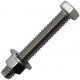 Stainless Steel 304 Hexagonal bolts & nuts & washers M12 1/2"