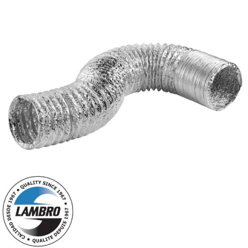 4″ X 8′ UL 2158A CLOTHES DRYER LAMINATED TRANSITION DUCT
