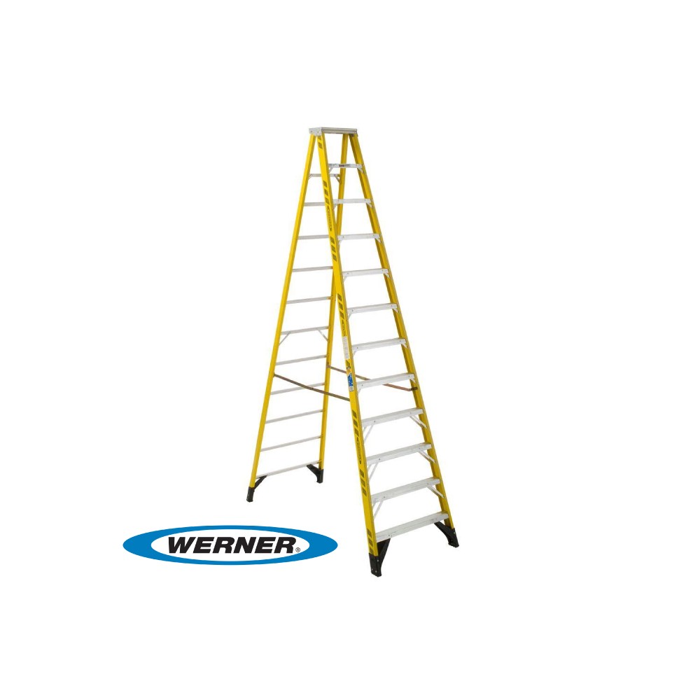 12 ft deals fiberglass step ladder