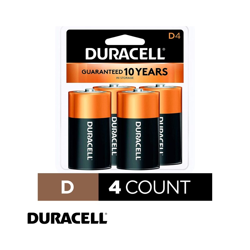 Duracell CopperTop alkaline batteries