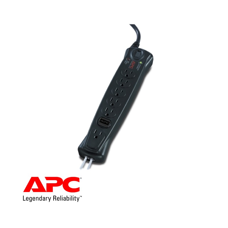 APC Essential SurgeArrest, 7 outlet, phone line protection