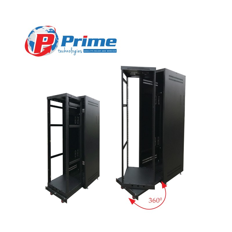 Pull-out and Rotating Server Rack