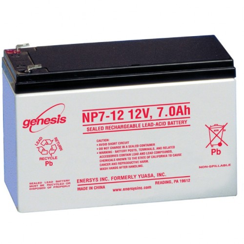 NP7-12 Battery - 12 Volt 7.0AH