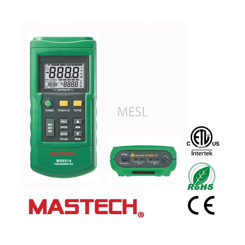 MS6514 Digital Thermometer Modern Electrical Supplies Ltd