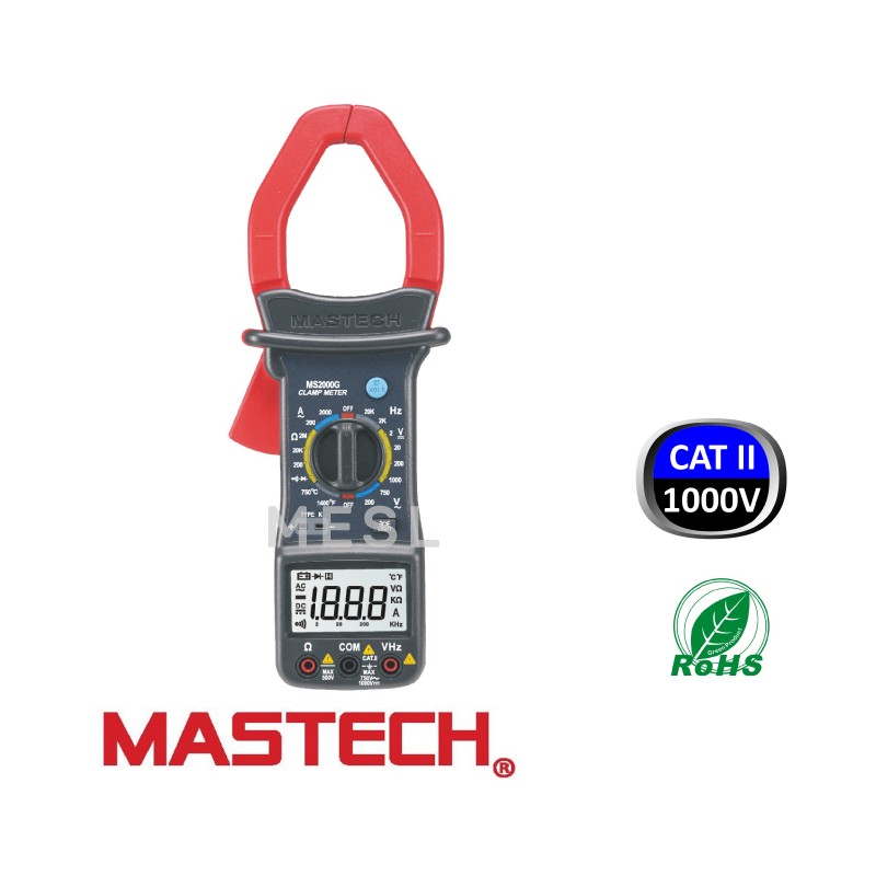 MS2000G - Digital AC Clamp Meter