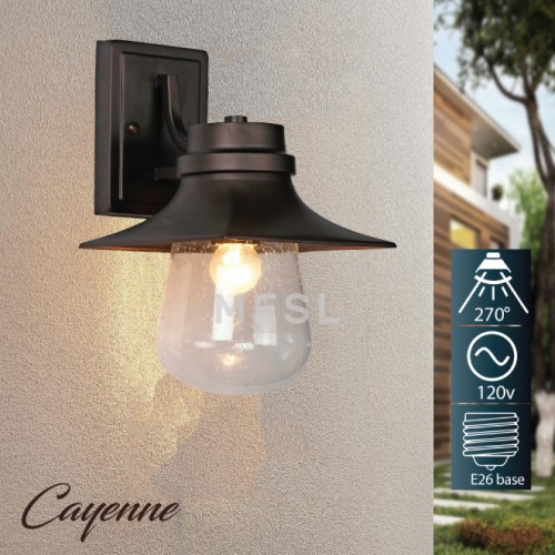 OUTDOOR WALL LAMP- Cayenne